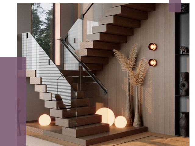 Изготовление и монтаж лестниц в Балтийске от 86658 руб. | ПРОЛЁТ-Блт