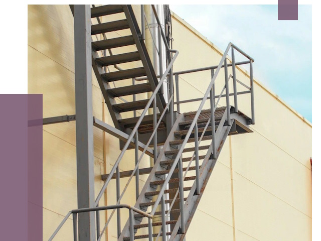 Пожарные лестницы в Балтийске от 12234 руб. — монтаж и продажа | ПРОЛЁТ-Блт