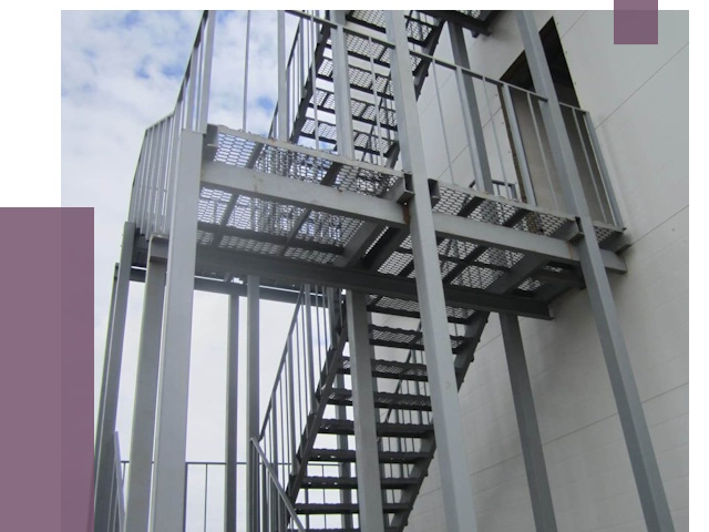 Монтаж пожарных лестниц в Балтийске от 7748 руб.