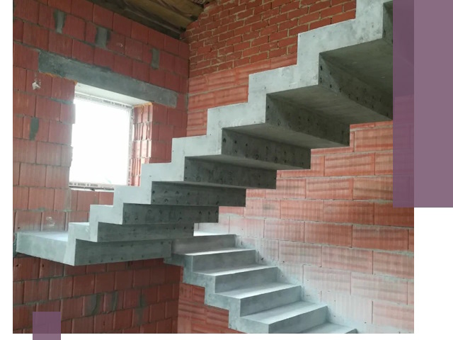 Бетонные лестницы под ключ в Балтийске: монтаж, демонтаж, ремонт