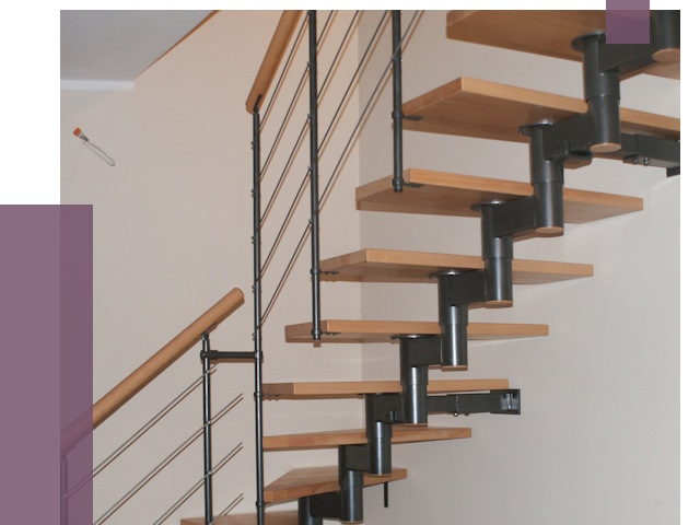 Изготовление модульных лестниц в Балтийске от 11469 руб. 