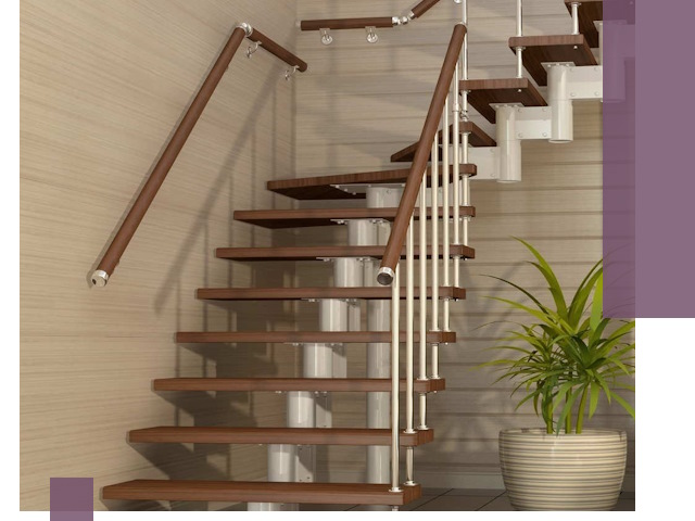 Изготовление модульных лестниц под ключ в Балтийске