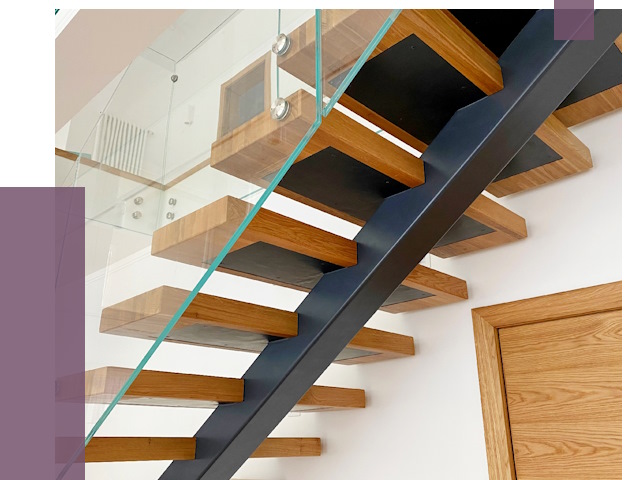 Лестницы на монокосоуре в Балтийске от 18861 руб. под ключ | ПРОЛЁТ-Блт