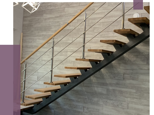 Изготовление лестниц на монокосоуре в Балтийске от 75953 руб. 