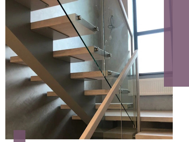 Изготовление лестниц на монокосоуре в Балтийске с монтажом и гарантией