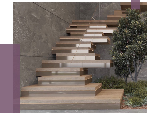 Современные лестницы в Балтийске от 13763 руб. | ПРОЛЁТ-Блт