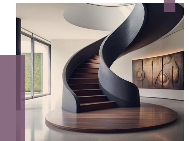 Элитные лестницы под заказ в Балтийске от 188608 руб. — ПРОЛЁТ-Блт