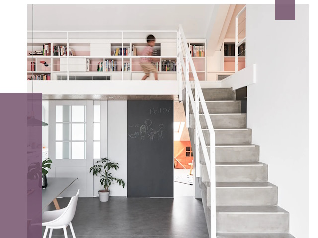 Лестницы для двухуровневой квартиры в Балтийске от 175864 руб. | ПРОЛЁТ-Блт