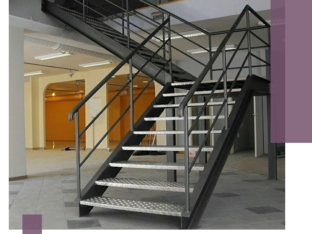 Лестницы для офиса в Балтийске: изготовление, монтаж, демонтаж