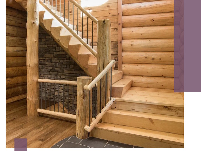 Лестницы в баню под заказ и профессиональный монтаж в Балтийске