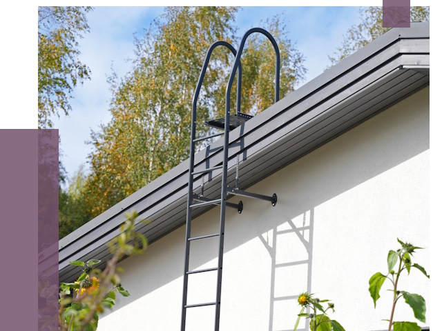 Лестницы на крышу в Балтийске от 19065 руб. — монтаж и монтаж ПРОЛЁТ-Блт