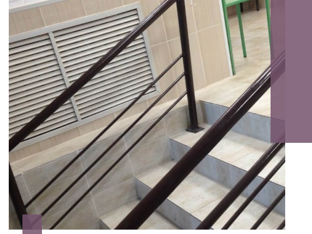 Изготовление перил из металла под ключ в Балтийске