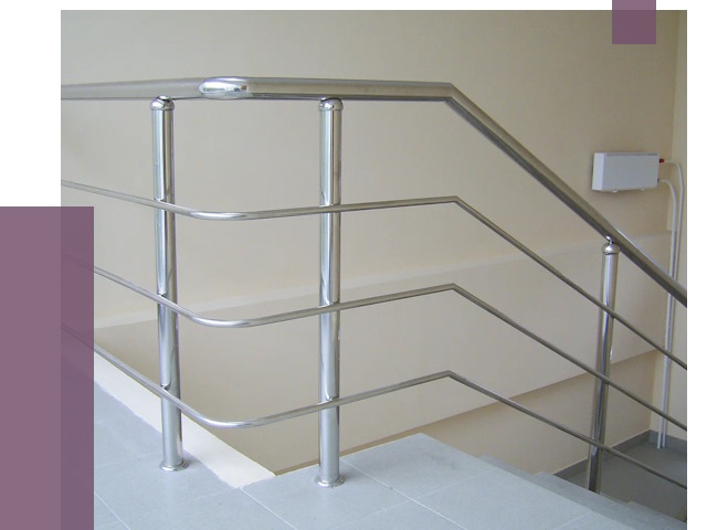 Алюминиевые перила в Балтийске от 6321 руб. под ключ | ПРОЛЁТ-Блт