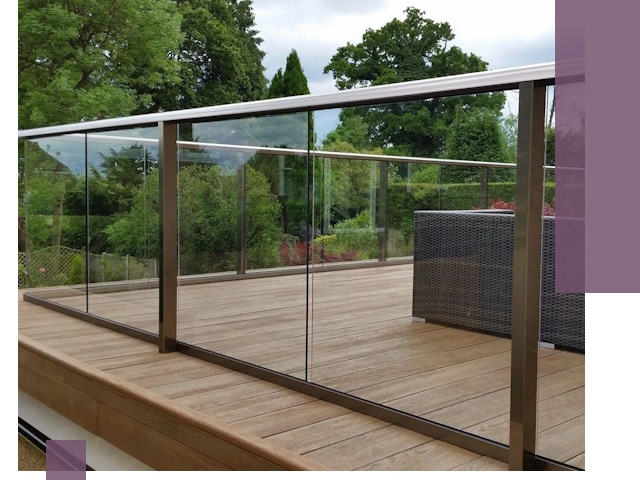 Алюминиевые перила на заказ в Балтийске — монтаж и гарантия