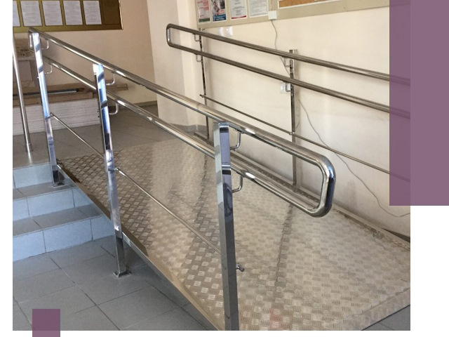 Перила для инвалидов в Балтийске — надежные поручни и ограждения