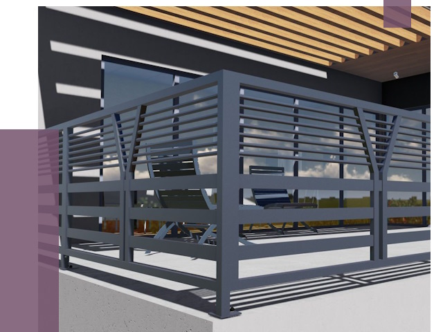 Изготовление балконных ограждений в Балтийске от 10705 руб. | ПРОЛЁТ-Блт