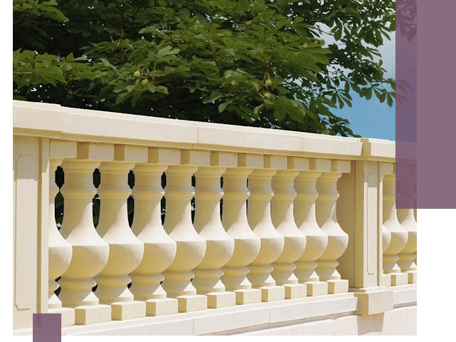 Установка балюстрады в Балтийске: изготовление и монтаж под ключ