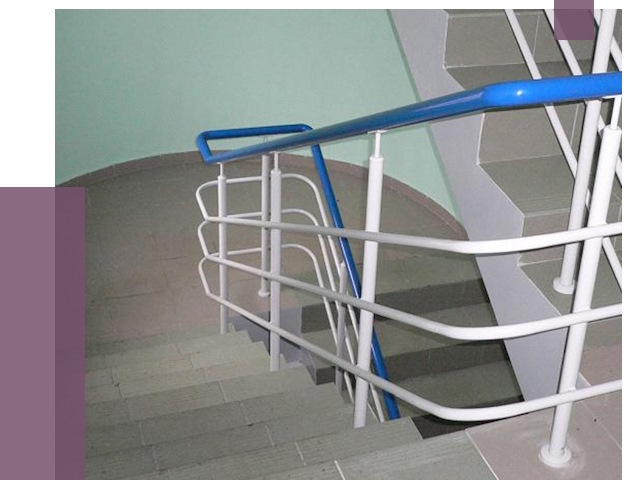 Перила в подъезде в Балтийске — установка и замена от 7391 руб. | ПРОЛЁТ-Блт