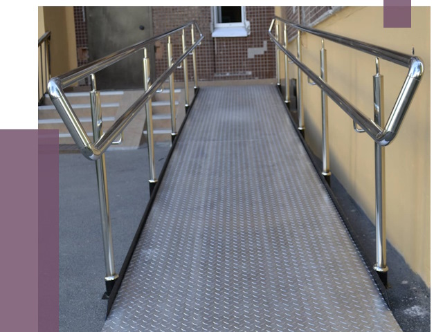 Пандусы в Балтийске от 12234 руб. — установка для инвалидов | ПРОЛЁТ-Блт