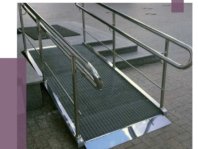 Монтаж пандусов для инвалидов в Балтийске от 8584 руб. под ключ | ПРОЛЁТ-Блт