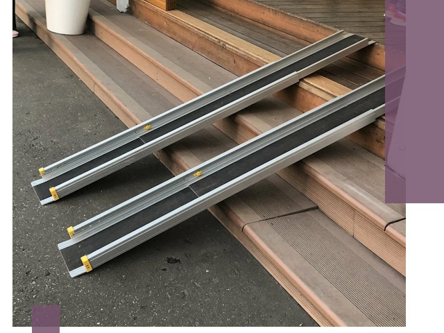 Телескопические пандусы под ключ в Балтийске — изготовление и монтаж