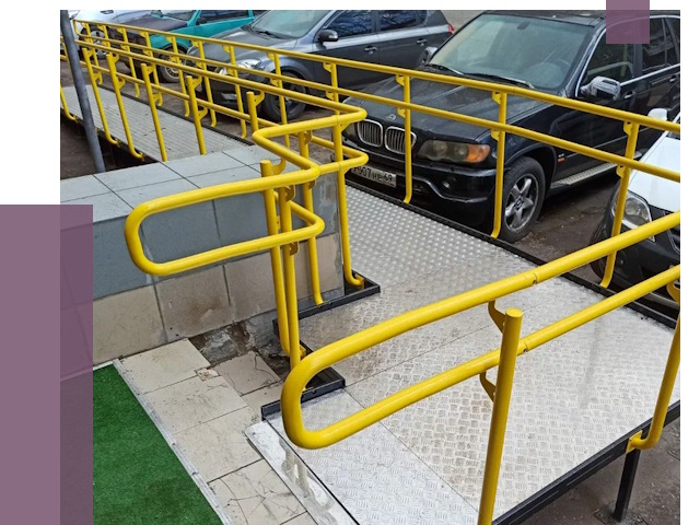 Стационарные пандусы в Балтийске от 12234 руб. | ПРОЛЁТ-Блт