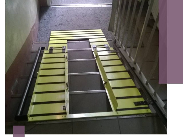 Профессиональный монтаж пандуса в подъезд в Балтийске