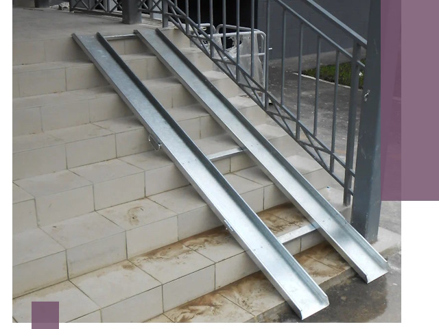 Пандусы для детских колясок в Балтийске: изготовление и монтаж