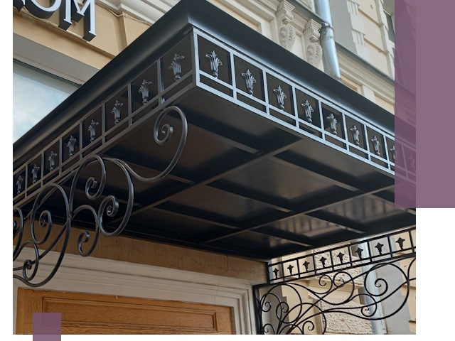 Ремонт козырьков и навесов в Балтийске — быстро и качественно