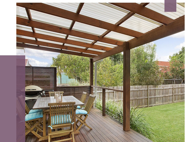 Навесы во двор в Балтийске от 12642 руб. — монтаж | ПРОЛЁТ-Блт