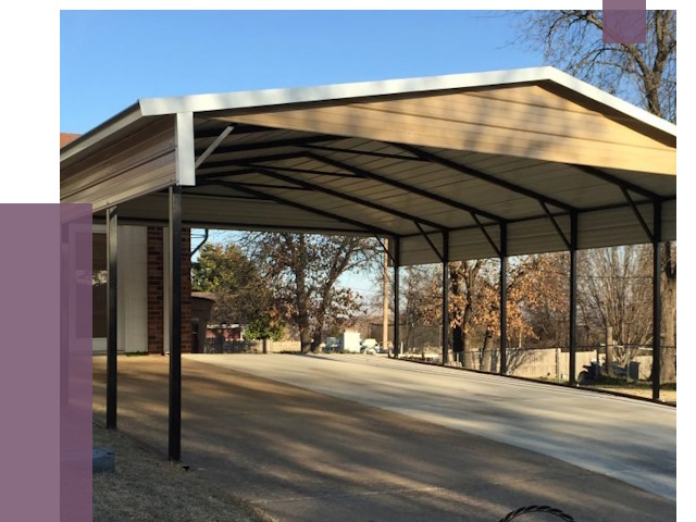 Двускатные навесы в Балтийске от 8003 руб. | ПРОЛЁТ-Блт