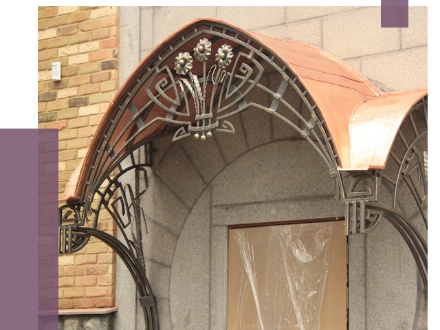 Арочные козырьки в Балтийске от 14528 руб. 