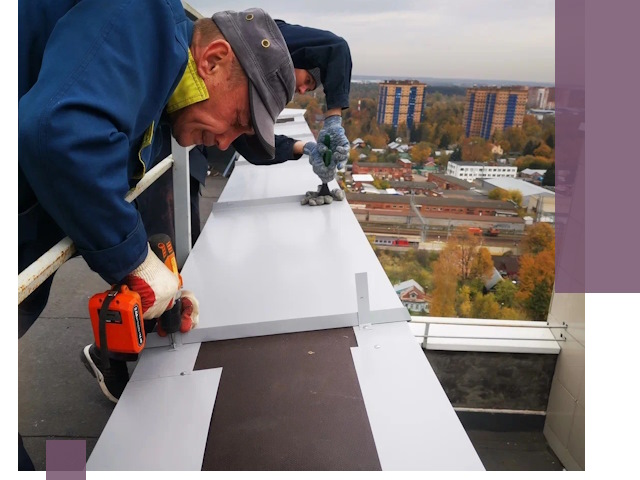 Монтаж парапетов в Балтийске — установка прочных металлических ограждений