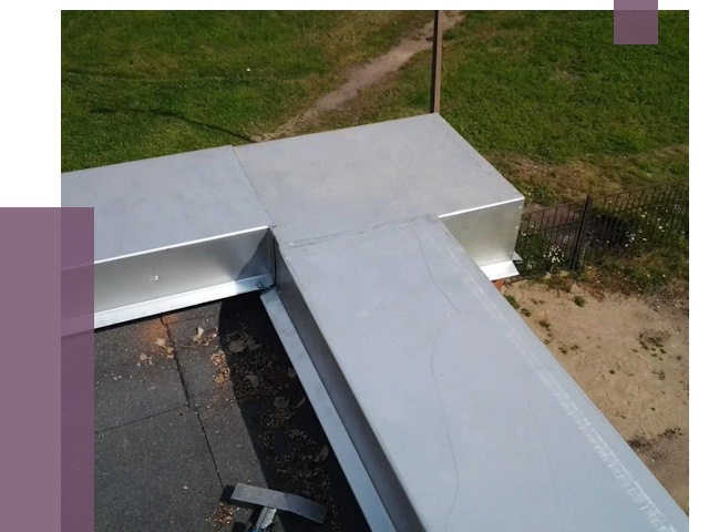 Оцинкованные парапеты в Балтийске от 8003 руб. | ПРОЛЁТ-Блт