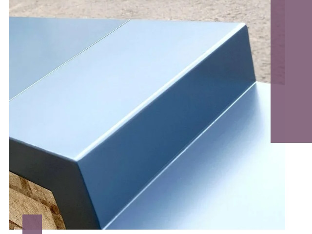 Крышки на парапет в Балтийске: изготовление и монтаж под ключ