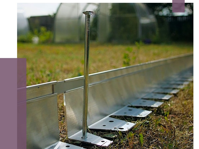 Металлические бордюры для газона в Балтийске от 4282 руб. | ПРОЛЁТ-Блт