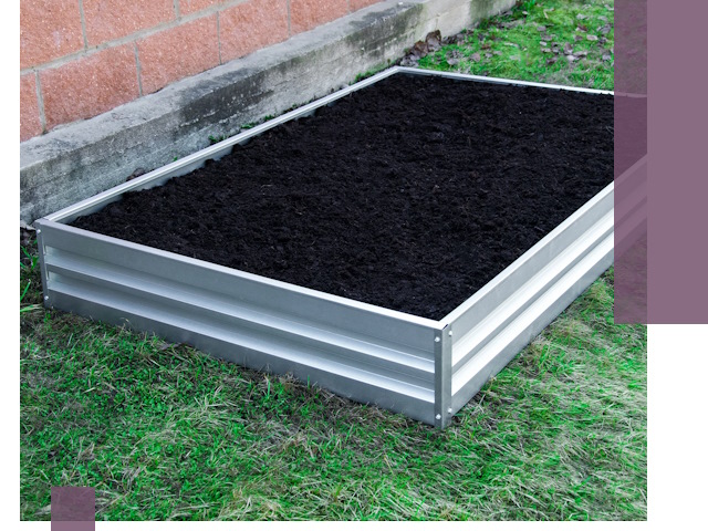 Металлические бордюры для грядок в Балтийске: прочность и аккуратность