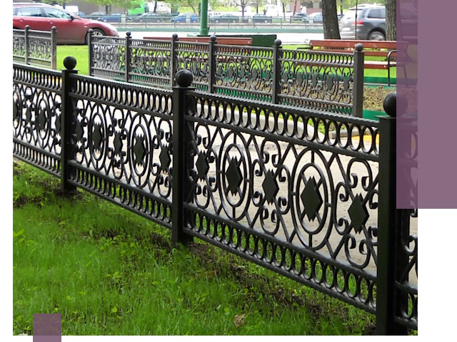 Секционные газонные ограждения под ключ в Балтийске