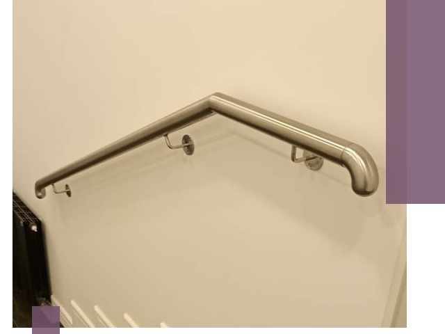 Изготовление пристенных поручней в Балтийске под ключ за сроки