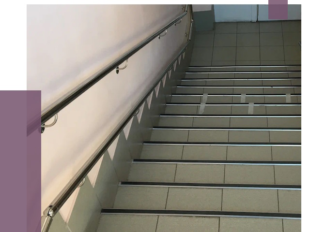 Демонтаж пристенных поручней в Балтийске под ключ от 1886 руб. | ПРОЛЁТ-Блт